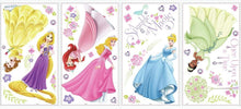 Load image into Gallery viewer, RoomMates Disney Princess Glow Princess Peel and Stick Wall Decals - RMK1903SCS