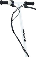 Load image into Gallery viewer, Razor E300 Electric Scooter - 9" Air-filled Tires, Up to 15 mph and 10 Miles Range, White/Blue