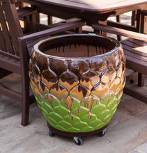 Load image into Gallery viewer, Devault DEV3000ENH 16 Inch Plant Dolly no Hole Espresso