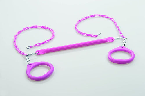 CREATIVE CEDAR DESIGNS Circular Ring & Trapeze Bar Combo- Pink