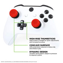 Load image into Gallery viewer, KontrolFreek FPS Freek Inferno for Xbox One Controller | Performance Thumbsticks | 2 High-Rise Concave | Red