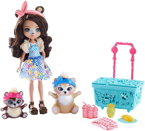 Enchantimals Paws for a Picnic Doll & Playset