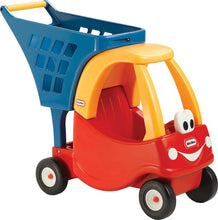 Load image into Gallery viewer, Little Tikes Cozy Shopping Cart Red/Yellow