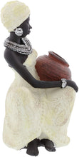 Load image into Gallery viewer, Deco 79 Benzara 44694 Table Top Polystone African Figure Sculpture