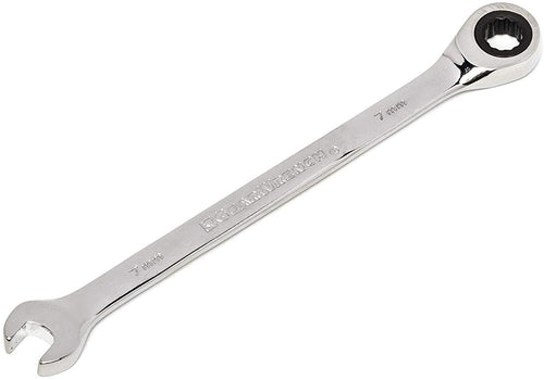 GEARWRENCH 12 Pt. Ratcheting Combination Wrench, 7mm - 9107