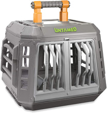 Load image into Gallery viewer, Untamed Jailbreak T-Rex Playset by Fingerlings - Infrared (Black &amp; Red) - Interactive Collectible Dinosaur - by WowWee