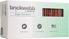 Load image into Gallery viewer, Single Thin Bricks - Flats for Brickwebb (Box of 50) - Boston Mill