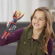 Load image into Gallery viewer, Marvel Captain Marvel Movie Photon Power Fx Captain Marvel Electronic Super Hero Doll (Ages 6 &amp; Up)