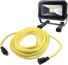 Load image into Gallery viewer, USW 14/3 50ft Extension Cord with a 1000 Lumen Work Light