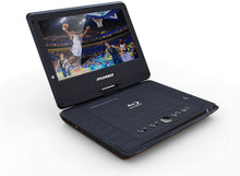 Load image into Gallery viewer, SYLVANIA Portable Blu-Ray, DVD, CD, USB, SD Multi Media Player High Resolution HD