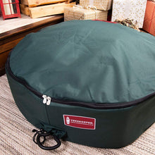 Load image into Gallery viewer, [Wreath Storage Container] - for Christmas Wreath up to 60 Inches in Diameter | Bag Hooks Directly to Your Wire Wreath Frames to Prevent Sagging and Deformed Wreaths | Tree Keeper