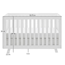 Load image into Gallery viewer, Storkcraft Beckett 3-in-1 Convertible Crib Fixed Side Crib