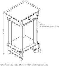 Load image into Gallery viewer, FURINNO Turn-N-Tube End Table