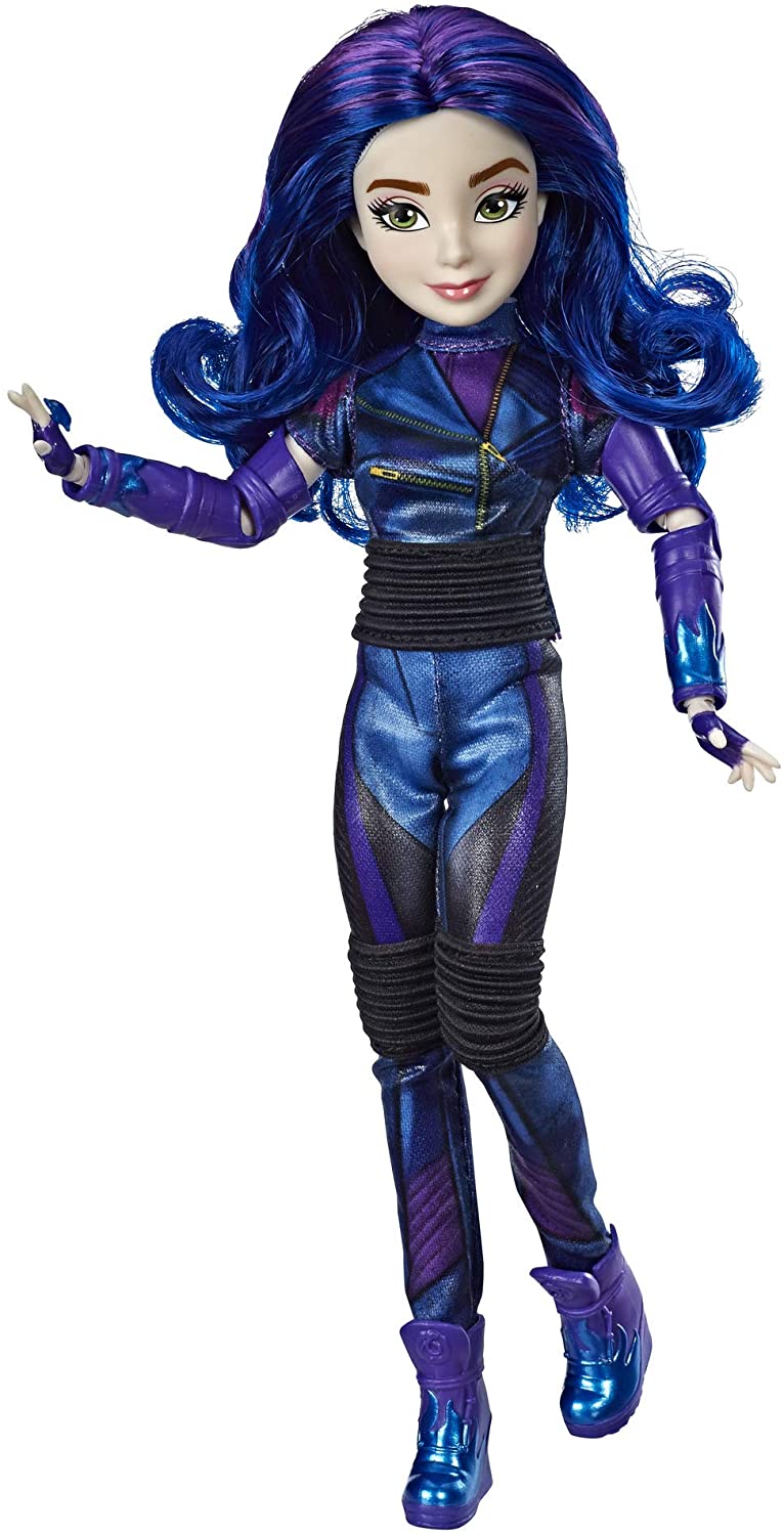 Disney Descendants Mal Doll,Inspired by Disney's Descendants 3, Fashion Doll for Girls