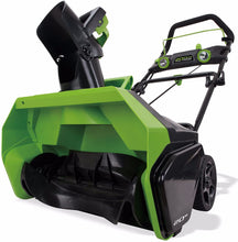 Load image into Gallery viewer, Greenworks 2605302 40V 20’’ Brushless Snow Thrower 6Ah Battery and Charger Included