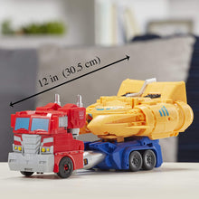 Load image into Gallery viewer, Transformers Toys Cyberverse Spark Armor Ark Power Optimus Prime Action Figure - Combines with Ark Power Vehicle to Power Up - for Kids Ages 6 &amp; Up, 12"