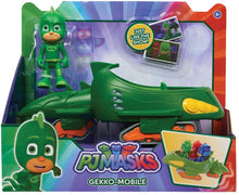 Load image into Gallery viewer, PJ Masks Vehicle - Gekko Mobile &amp; Gekko Figure