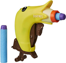 Load image into Gallery viewer, NERF MicroShots Fortnite Micro Peely -- Mini Dart-Firing Blaster and 2 Official Elite Darts -- for Youth, Teens, Adults