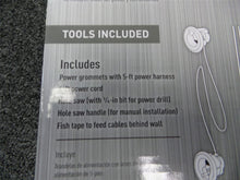 Load image into Gallery viewer, Legrand In-Wall Wiremold Cord &amp; Cable Power Kit WMC701 White