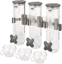 Load image into Gallery viewer, Zevro WM100 Indispensable SmartSpace Wall-Mounted 13-Ounce Dry-Food Dispenser