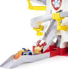 Load image into Gallery viewer, Paw Patrol, True Metal Adventure Bay Rescue Way Playset with 2 Exclusive Vehicles, 1:55 Scale