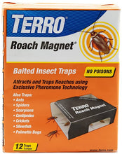 Load image into Gallery viewer, TERRO T256 Roach Magnet Trap with Exclusive Pheromone Technology