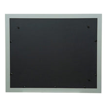 Load image into Gallery viewer, Gallery Solutions Photo 16x20 Flat Grey Wall Frame with Double White Mat for 11x14 Picture 16&quot; x 16&quot; Gray