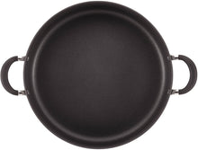 Load image into Gallery viewer, Circulon Momentum Hard-Anodized Nonstick 7-1/2-Quart Covered Stockpot - Gray