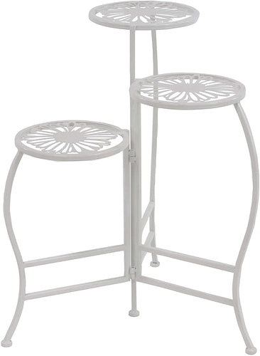 Deco 79 45081 Plant Stand, White