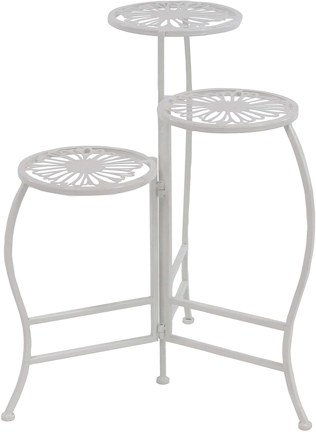 Deco 79 45081 Plant Stand, White