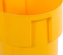 Load image into Gallery viewer, Carlisle 221004 Polyethylene Round Beverage Dispenser, 5 gal. Capacity, 12.37&quot; Dia. x 15.43&quot; H, Yellow