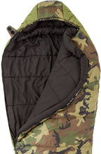 Load image into Gallery viewer, Ozark Trail 30-Degree Camo Mummy Sleeping Bag Camo/Green/Black Multicolor
