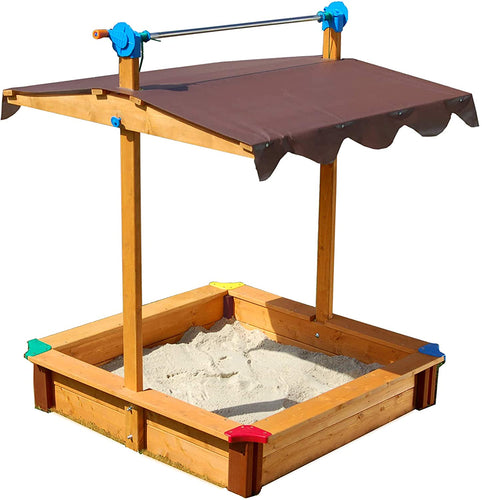 Exaco Felix Gaspo Sandbox, Felix, Orange-Brown, 40 x 51 inches