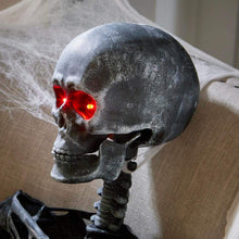 Load image into Gallery viewer, Home Accents Holiday 5 ft. LED Pose-N-Stay Ash Skeleton