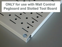 Load image into Gallery viewer, Wall Control KT-200-DLX R Slotted Storage Panel Deluxe Hook Kit, Red