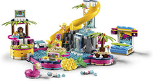 Load image into Gallery viewer, LEGO Friends Andrea's Pool Party 41374 Toy Pool Building Set with Andrea and Stephanie Mini Dolls for Pretend Play