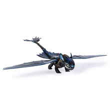Load image into Gallery viewer, Dreamworks Dragons, Giant Fire Breathing Toothless, 20-inch Dragon with Fire Breathing Effects and Bioluminescent Color, for Kids Aged 4 and Up