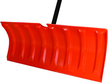 Load image into Gallery viewer, Bigfoot 1270-1 25&quot; Pusher Roller Metal Handle-Large D Grip Snow Shovel, Orange
