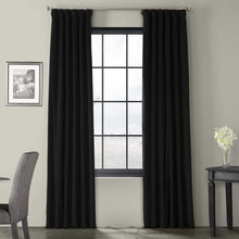 Load image into Gallery viewer, HPD Half Price Drapes VPCH-110602-108 Signature Blackout Velvet Curtain (1 Panel), 50 X 108, Off White-P