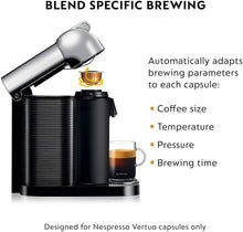 Load image into Gallery viewer, Breville-Nespresso USA BNV220BKM1BUC1 Vertuo Coffee and Espresso Machine