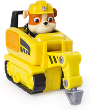 Load image into Gallery viewer, PAW Patrol Ultimate Rescue Rubble's Mini Jackhammer Cart with Collectible Figure, Ages 3 and Up