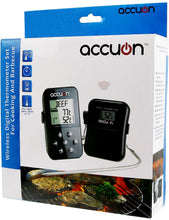 Load image into Gallery viewer, Accuon Wireless Digital Thermometer Set - Remote BBQ / Smoker / Grill / Oven / Meat / Thermometer - Monitor Your Food From up to 300 Feet Away