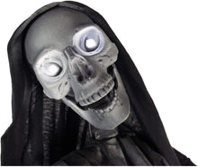 Load image into Gallery viewer, Haunted Hill Farm HHRPR-5FLSA Life-Size Animatronic Reaper, Indoor/Outdoor Halloween Decoration, Multi