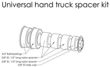 Load image into Gallery viewer, Marathon 00210 Universal Fit, Flat Free, Hand Truck/All Purpose Utility Tire