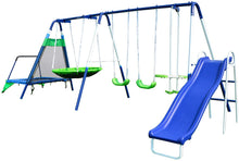 Load image into Gallery viewer, Sportspower Fairview Swing, Jump, and Slide Set