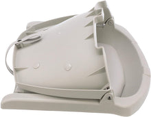 Load image into Gallery viewer, Attwood 98391GY Padded Boat Seat, Gray, Molded Plastic Frame, 20 Inches W x 17 Inches D x 12 Inches H