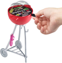 Load image into Gallery viewer, Barbie Mini Playset with Themed Accessories and Pet, BBQ Theme with Scented Grill, Gift for 3 to 7 Year Olds (GRG76)