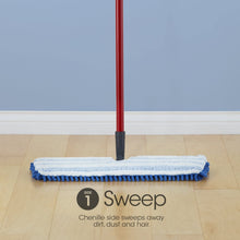 Load image into Gallery viewer, O-Cedar Dual Action Microfiber Flip Mop Damp/Dry All Surface Mop