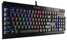 Load image into Gallery viewer, CORSAIR K70 RGB RAPIDFIRE Mechanical Gaming Keyboard - USB Passthrough &amp; Media Controls - Fastest &amp; Linear - Cherry MX Speed - RGB LED Backlit