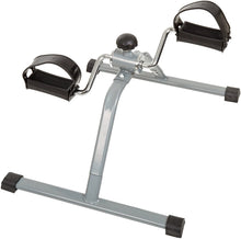 Load image into Gallery viewer, Wakeman Portable Fitness Pedal Stationary Under Desk Indoor Exercise Machine Bike for Arms, Legs, Physical Therapy or Calorie Burner, Black,Gray (80-5112)